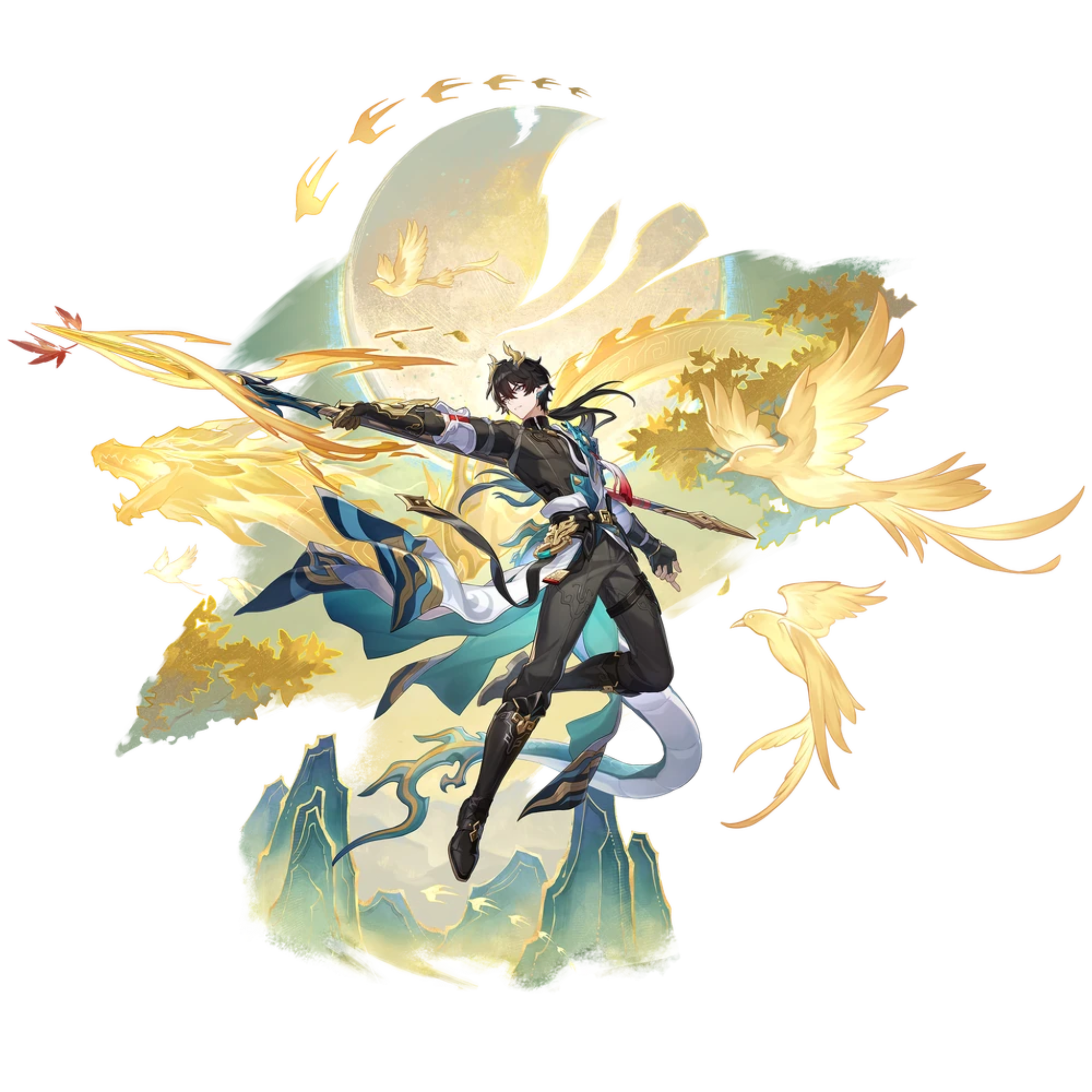 Dan heng Permansor Terrae splash art