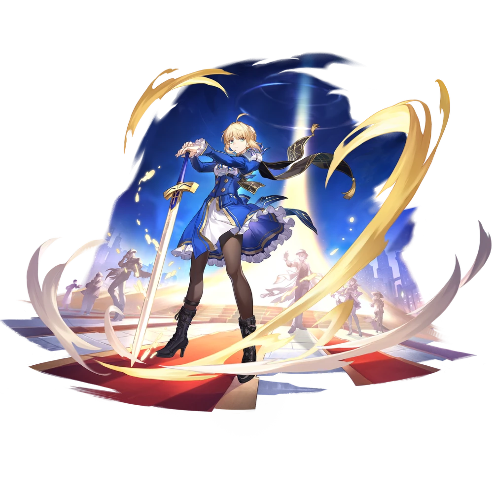 Saber splash art