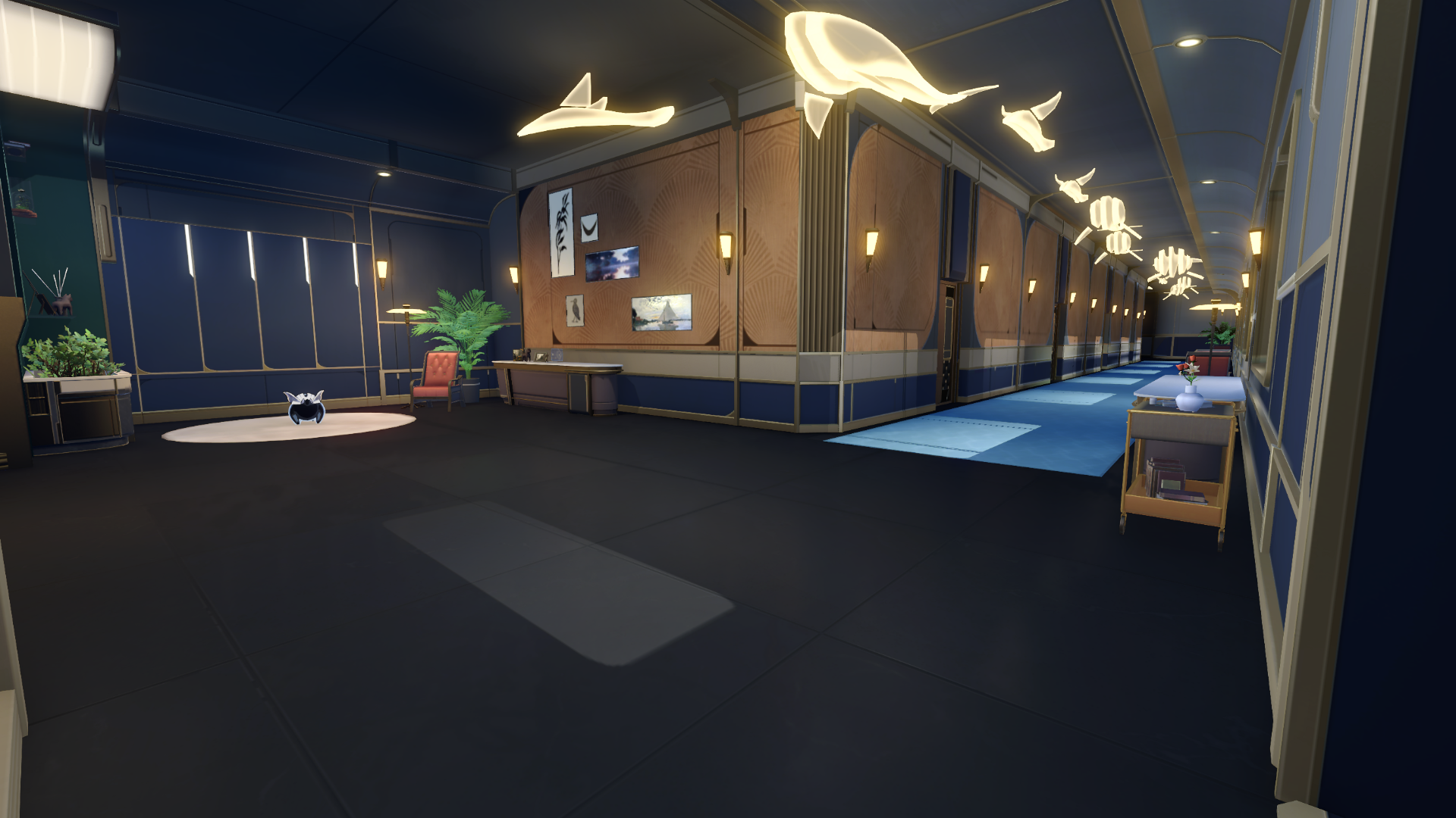 Vagón de pasajeros del Expreso Astral